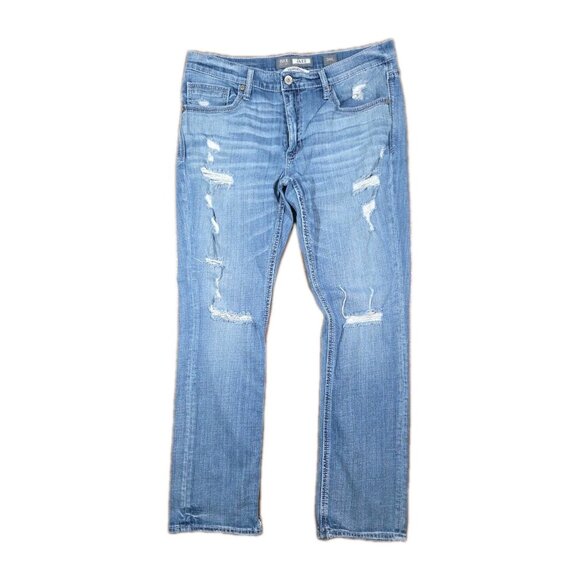 BKE Other - BKE Jeans Blue Jake Straight Leg Distressed Ripped Mens Size 36L